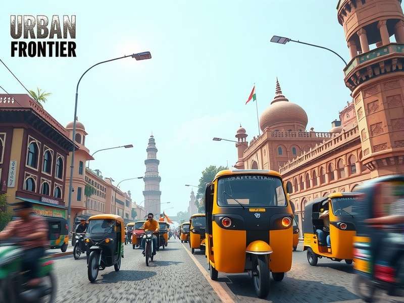 Urban Frontier player guide showing map with shortcuts